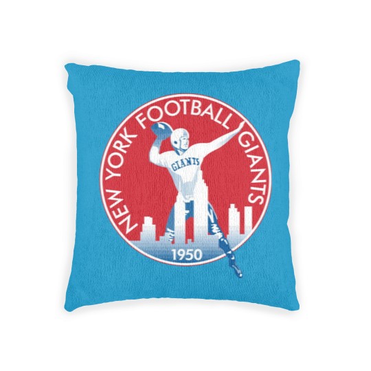 Discover NY Giants old school logo Woven Pillows