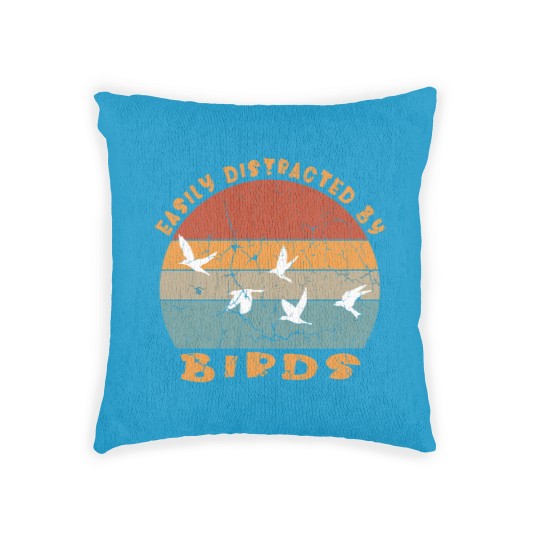 Discover .Easily Distracted By Birds, Birds Art, Birds Lover, Birds Gift, Birds Flying, Bird Mama, Woven Pillows
