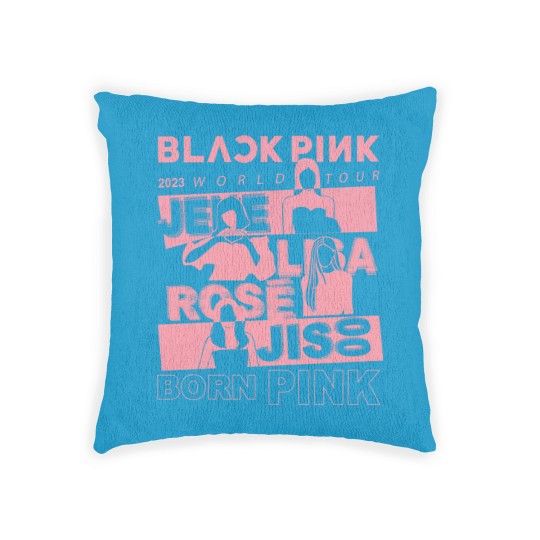 Discover Blackpink World Tour Woven Pillows, Pink Blackpink Woven Pillows, Blackpink Merch Woven Pillows, in Your Area Album