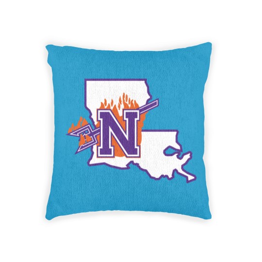 Discover Demons-Northwestern state Woven Pillows