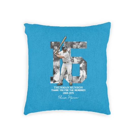 Discover Thurman Munson Thank You 1969 1979 | Essential Woven Pillows