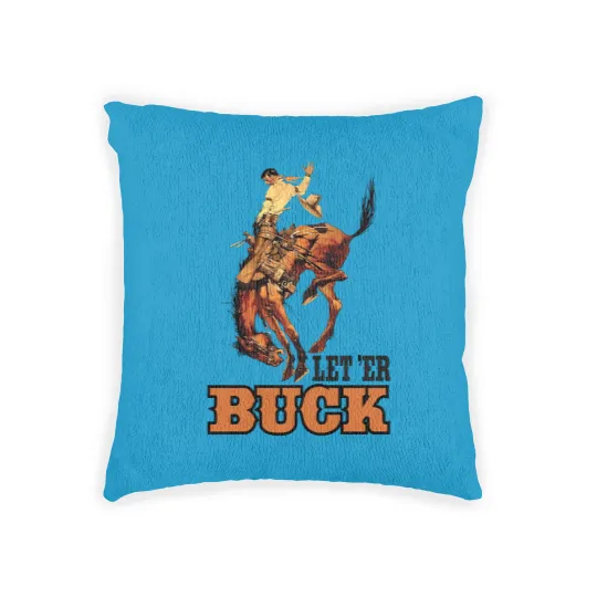 Discover Pendleton Oreon Let 'Er Buck Sticker Woven Pillows