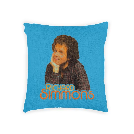 Discover Young Richard Simmons Woven Pillows