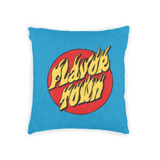 Discover welcome to flavortown mayor of flavor town funny meme Woven Pillows