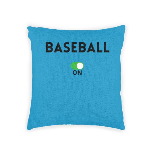 Discover Baseball. Woven Pillows baseball Woven Pillows