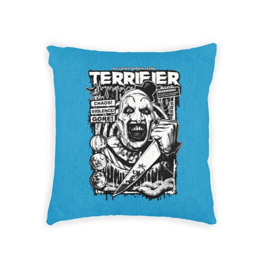 Discover Terrifier A Damien Leon Film Woven Pillows