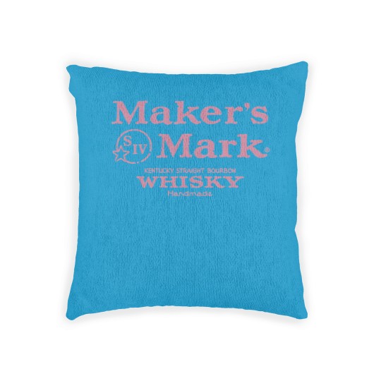 Discover Makers Mark Bourbon Pink Woven Pillows