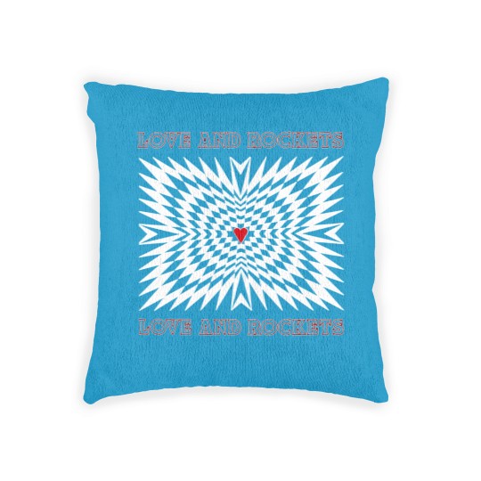 Discover Love and Rockets Woven Pillows
