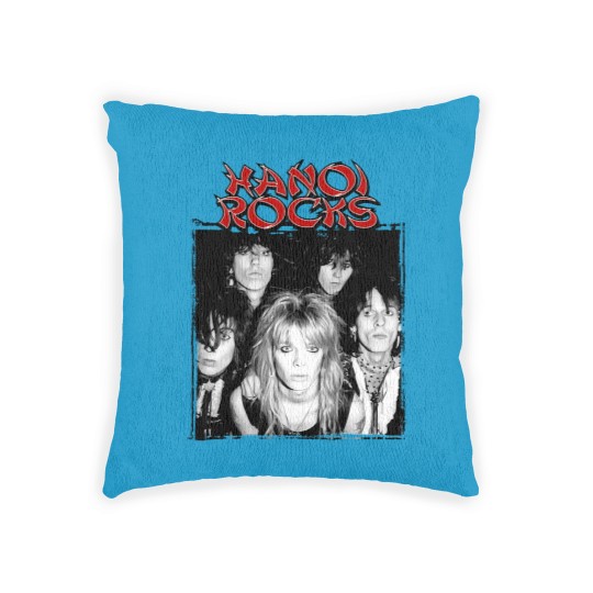 Discover Hanoi Rocks Woven Pillows
