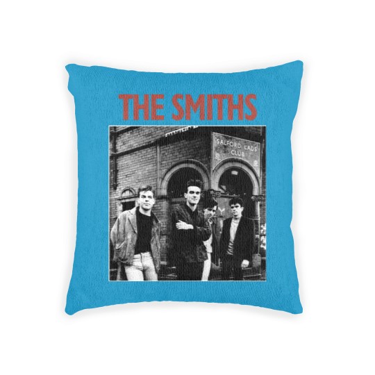 Discover The Smiths Woven Pillows, The Smiths Vintage Woven Pillows, The Smiths 80S Tour Woven Pillows, The Smiths Rock Band Woven Pillows
