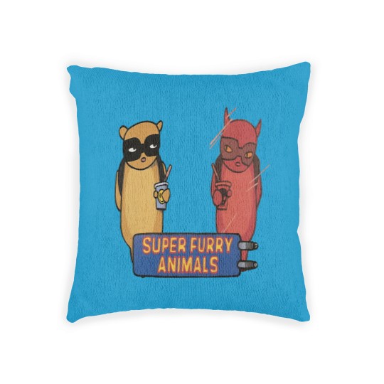 Discover Super Furry Animals Woven Pillows