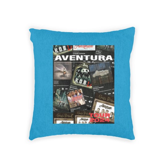 Discover 2024 Aventura Tour Cerrando Ciclos Concierto, Aventura Woven Pillows