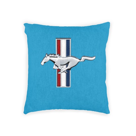 Discover Mustang Fastback Woven Pillows