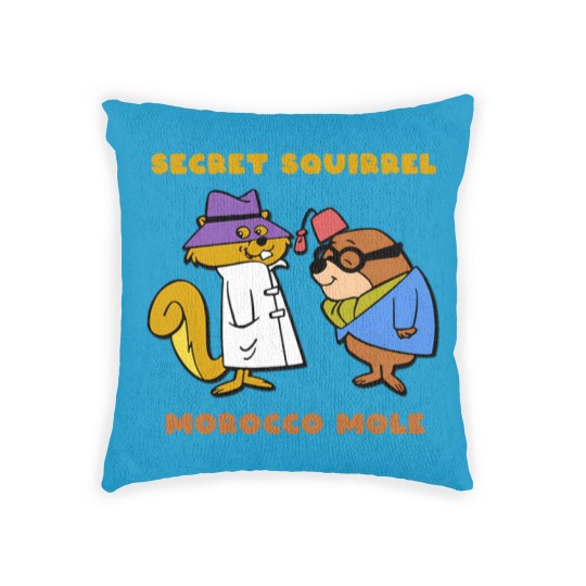 Discover Secret Squirrel and Morocco Mole Woven Pillows