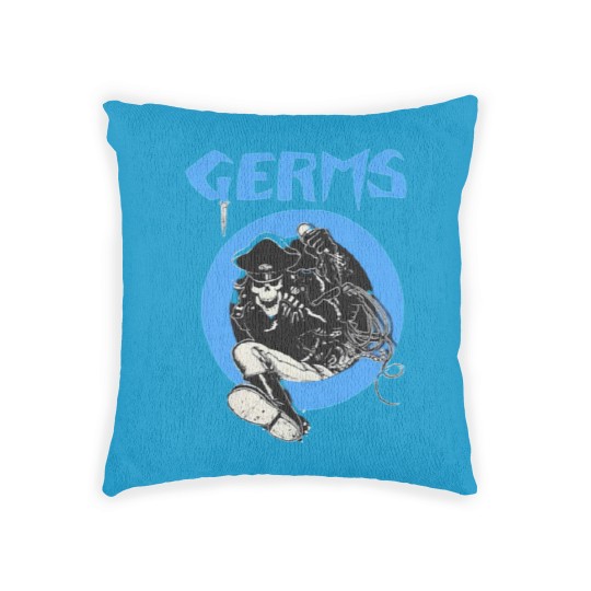 Discover The Germs Band Logo Woven Pillows