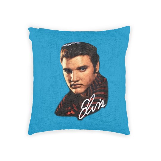 Discover Vintage Elvis Presley Woven Pillows 90s Band Woven Pillows Big Face Grail