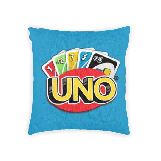 Discover UNO Game Card Woven Pillows