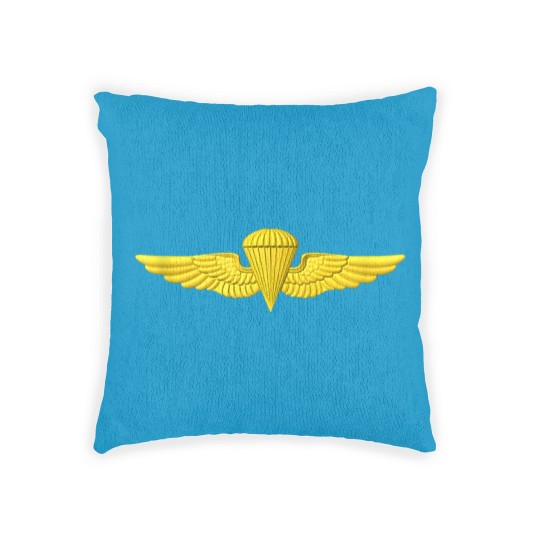 Discover Naval Parachutist Jump Wings Airborne Navy Badge Woven Pillows