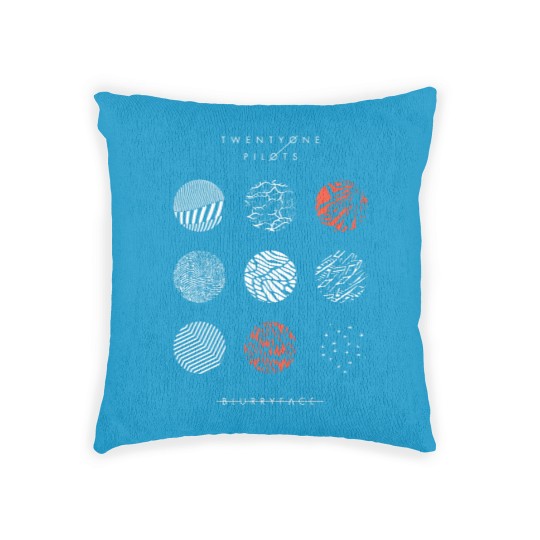 Discover Pilotss band blurryface album logo Woven Pillows