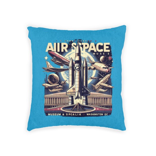 Discover Air and Space Museum Washington DC Classic Woven Pillows