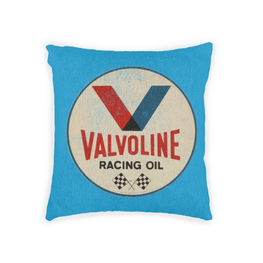 Discover Valvoline Racing Sign Woven Pillows
