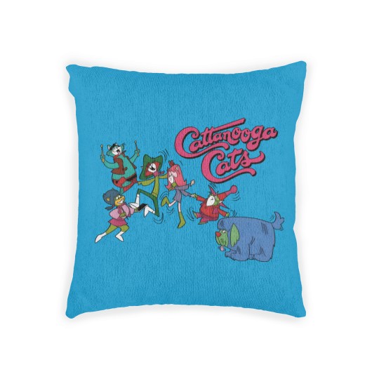 Discover Cattanooga Cats - Saturday Morning Hong Kong Phooey cartoon karate dog Woven Pillows