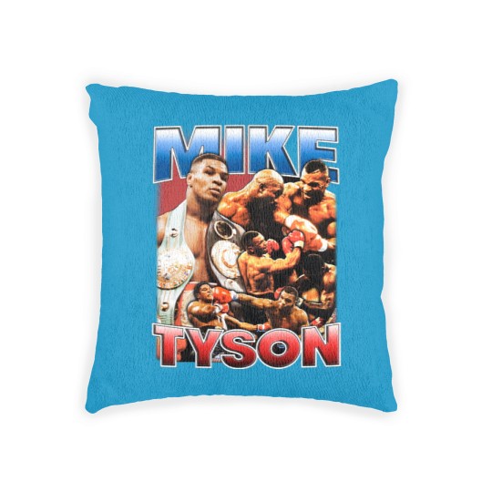 Discover Mike Tyson Boxing Woven Pillows Cotton Woven Pillows For Men All Size S To 5XL
