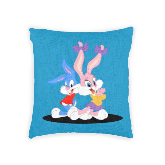Discover Buster and Babs Bunny Woven Pillows