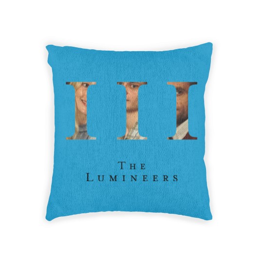Discover The Lumineers Band Woven Pillows, Music Band Merch, Lumineers Tour