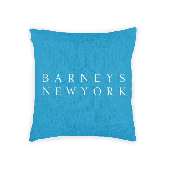 Discover Barneys New York Logo Woven Pillows