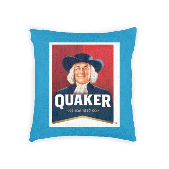 Discover oat quaker hot Woven Pillows