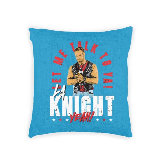 Discover LA Knight Let Me Talk To Ya Woven Pillows