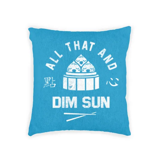 Discover All That And Dim Sum Woven Pillows