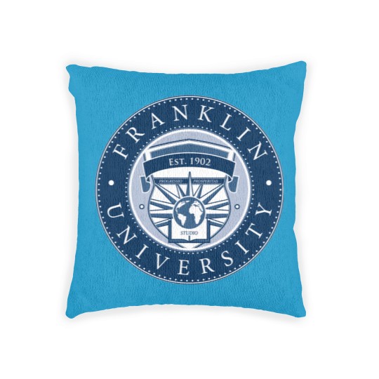 Discover Franklin University Established 1902 Woven Pillows