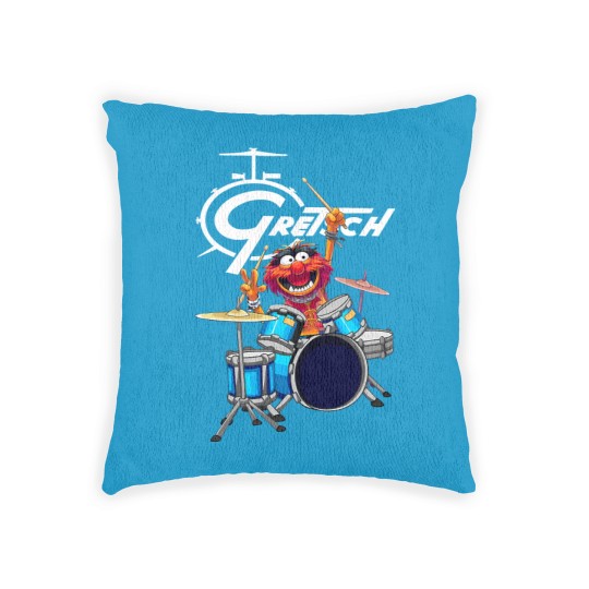Discover The Muppet Show Animal Playing Gretsch Drums Woven Pillows