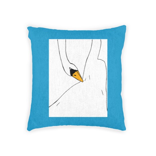 Discover Swan Dress (Bjork) Graphic Woven Pillows