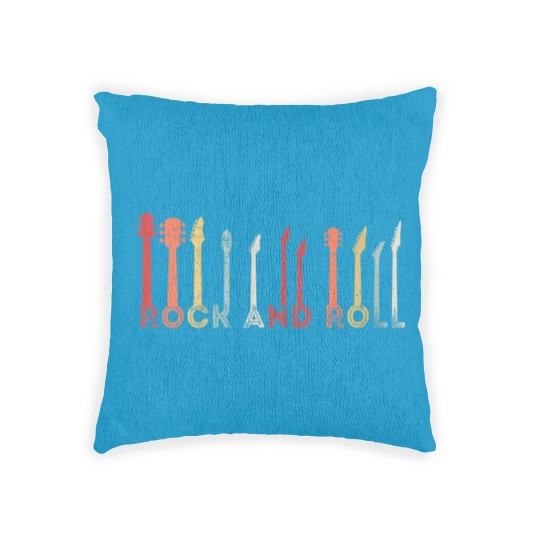 Discover Vintage Rock And Roll Classic Concert Band Cool Woven Pillows