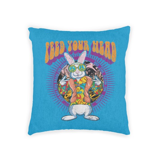 Discover WHITE RABBIT BY GRACE SLICK Woven Pillows