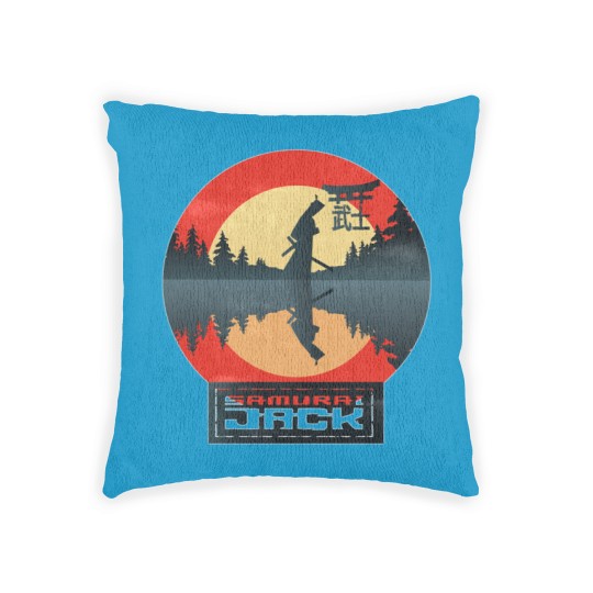Discover Samurai Jack Fitted Scoop Woven Pillows
