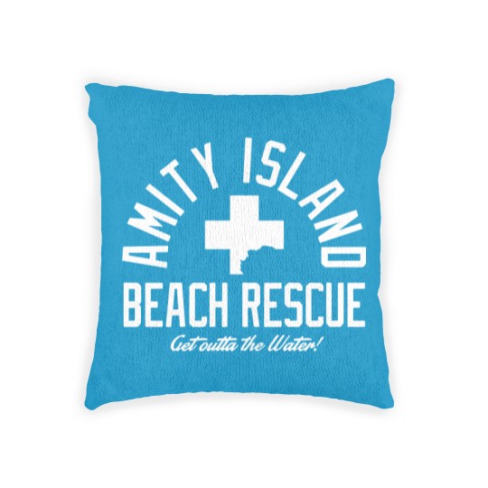 Discover Amity Island Beach Rescue - Amity Island Beach Rescue - Woven Pillows