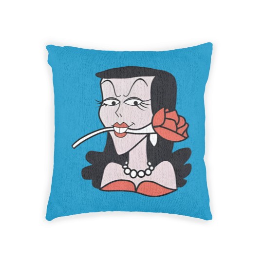 Discover Kurt Cobain Natasha Fatale Vintage Woven Pillows