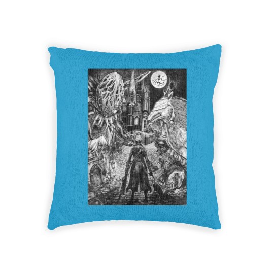 Discover Bloodborne Woven Pillows