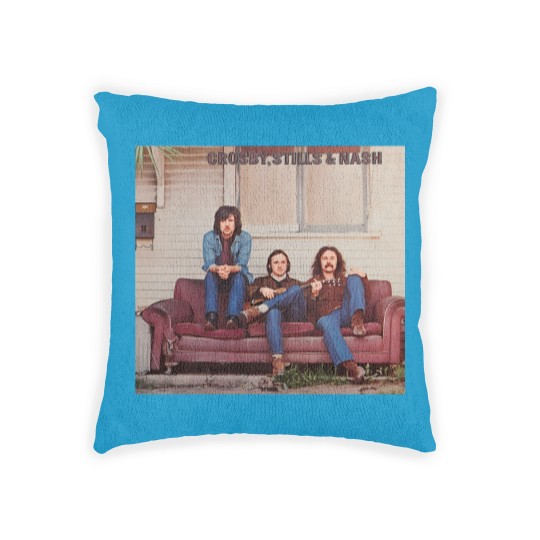 Discover Crosby Stills Nash - Crosby Stills Nash 1969 Woven Pillows