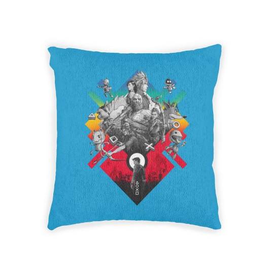 Discover Final Fantasy VII Video Game, final fantasy 7 Woven Pillows