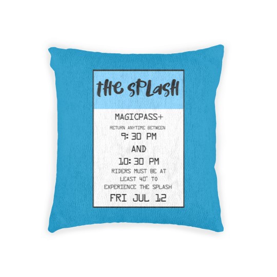 Discover Splash - Splash Mountain - Woven Pillows