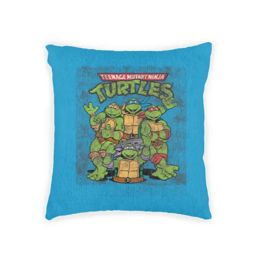 Discover Teenage Mutant Ninja Turtles Classic Retro Logo Woven Pillows
