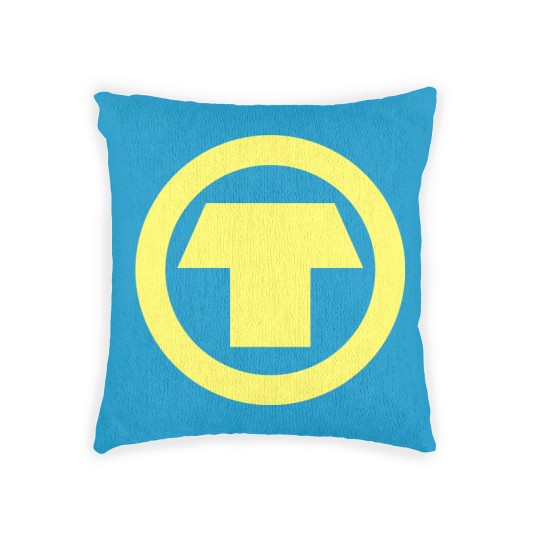 Discover Terra Teen Titans  Symbol Woven Pillows