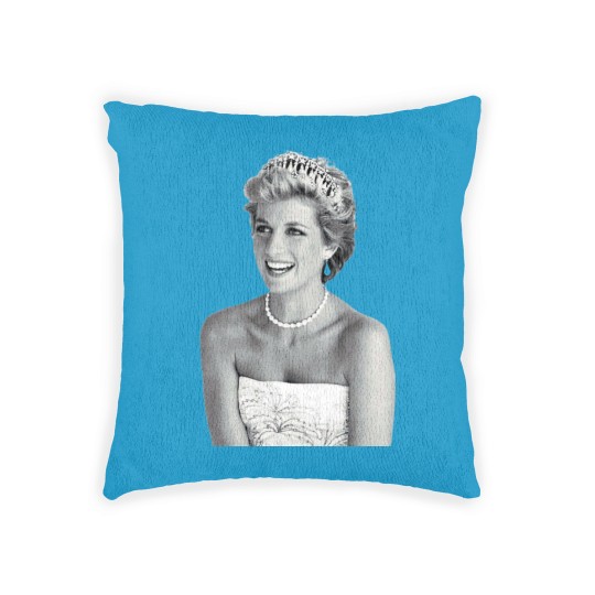Discover Princess of Wales Lady Diana Dynasty Di Woven Pillows Vintage Retro Meme Gift