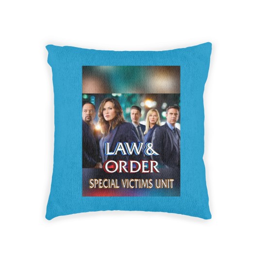 Discover law and order svu Woven Pillows