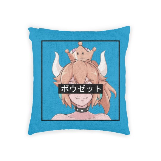 Discover Bowsette Woven Pillows